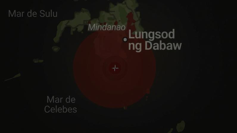 Terremoto de magnitude 7,8 afeta Indonésia, Filipinas e Malásia. - (crédito: Google Maps)