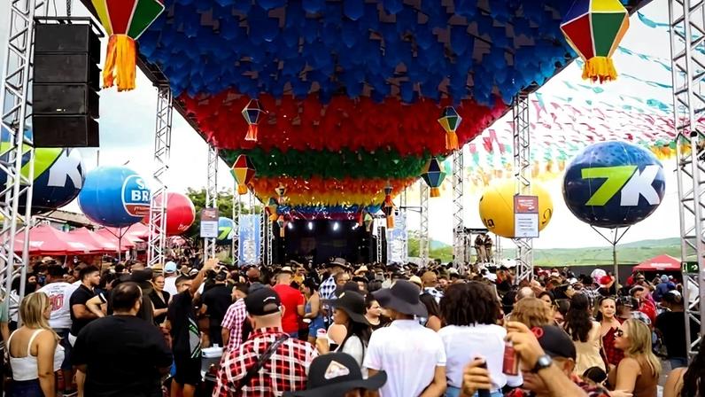 Festa junina em Campina Grande, na Paraíba: políticos veem oportunidade de se aproximar do eleitor - (crédito: Tomaz Silva/Agência Brasil - 15.6.25)