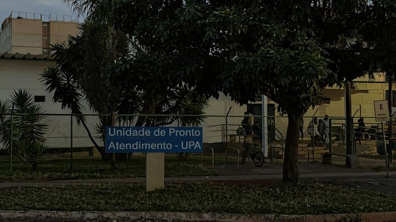 Homem de 49 anos morreu dentro da UPA do Recanto das Emas - (crédito: Eduardo Fernandes/ CB/ DA PRESS)