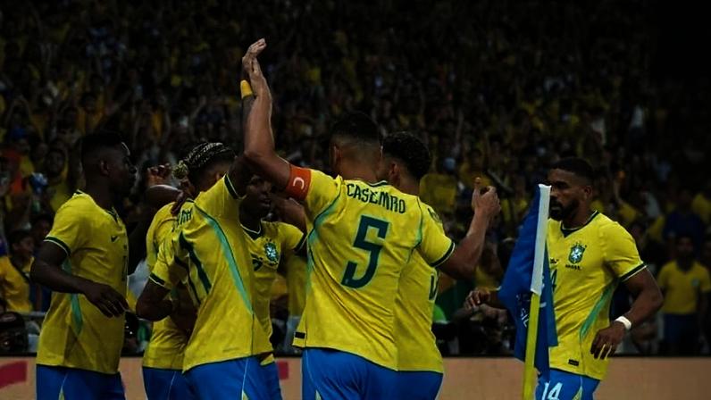 Brasil goleou o Panamá por 6 a 2 - (crédito: Foto: Nelson Terme/ CBF)