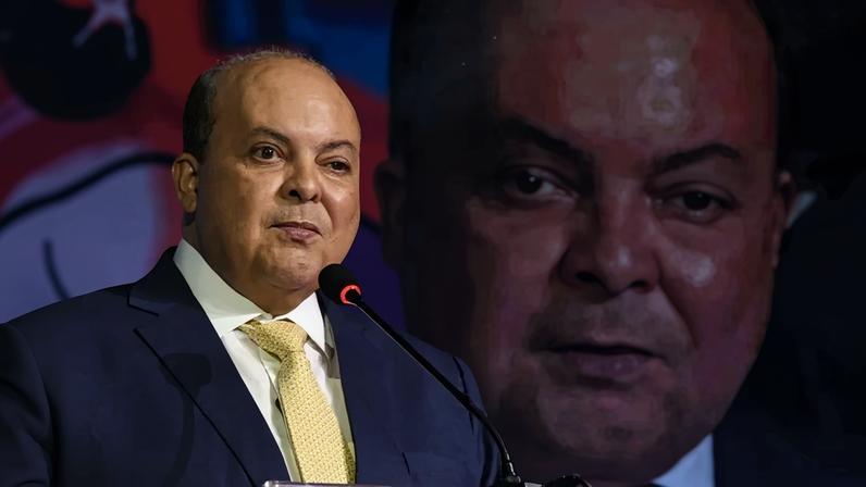 O emedebista Ibaneis Rocha aparece com a maior taxa de rejeição para o Senado, segundo entrevistados na pesquisa - (crédito: Marcelo Ferreira/CB/D.A Press)