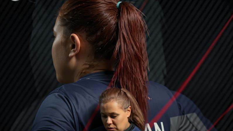 Francieli é jogadora amadora e ama o esporte - (crédito: Arquivo pessoal )