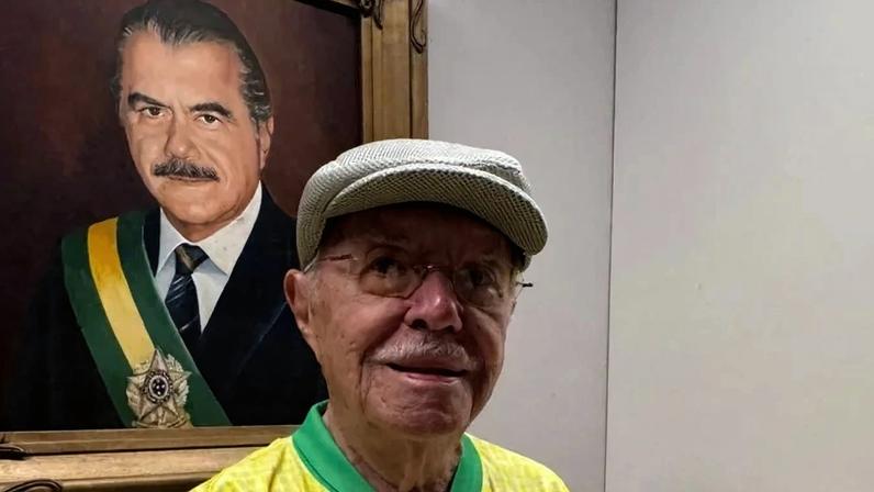 Ex-presidente José Sarney acompanhou todas as vezes que o Brasil ganhou o mundial - (crédito: Arquivo pessoal )