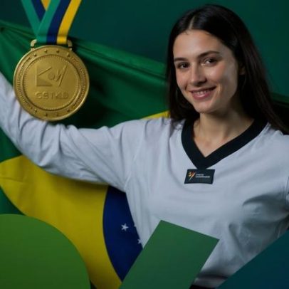 Maria Clara vence campeã olímpica e conquista ouro no Grand Prix de Taekwondo