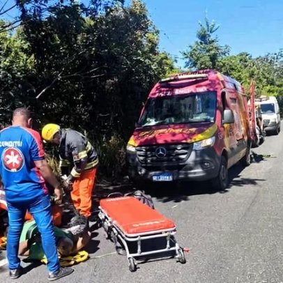 Homem sobrevive dias preso em ribanceira em Goiás
