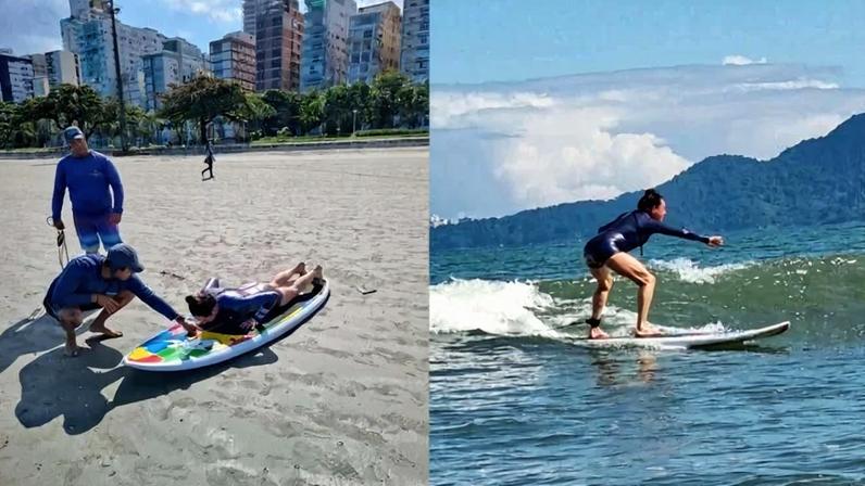 Christiane Torloni tem dividido com os seguidores uma nova experiência esportiva - (crédito: Divulgação/IkamarBrazil)