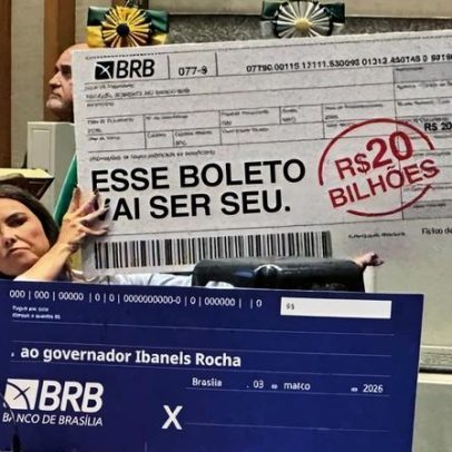 Servidores do BRB viram de costas para Paula Belmonte em protesto no plenário