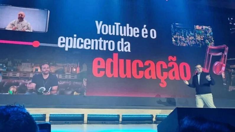 Eduardo Brandini, diretor de responsabilidade do YouTube Brasil, defendeu o papel da plataforma de vídeos na educação e na economia criativa