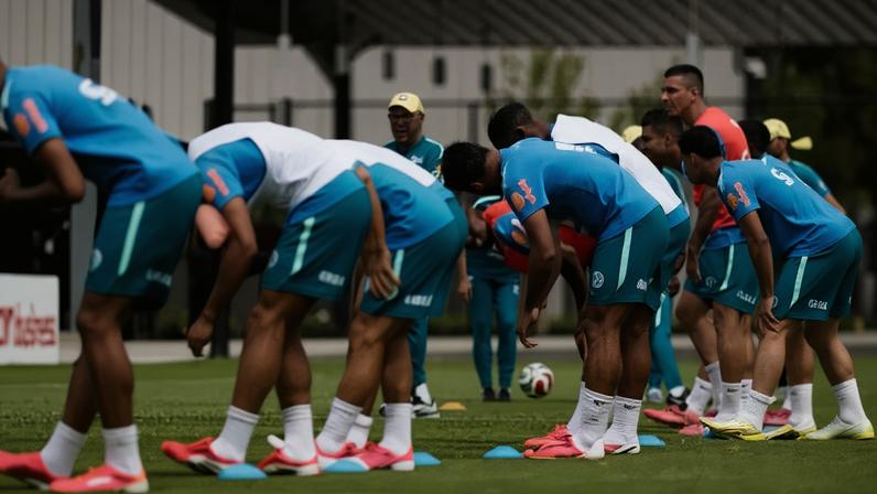 Treino da Seleção em Nova Jersey nesta quinta-feira - (crédito: Rafael Ribeiro/CBF)