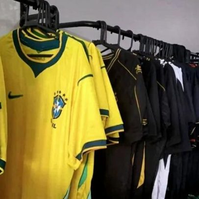 Polícia apreende mais de uma tonelada de camisas de futebol falsificadas