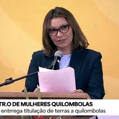 Janja destaca luta de quilombolas e cobra fim da violência contra mulheres negras