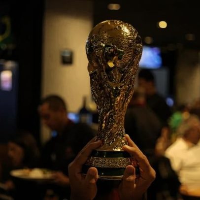 Torcida entra em clima de Copa antes de Brasil x Marrocos
