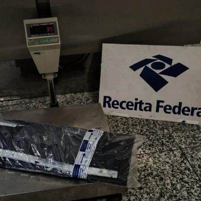 Receita apreende 3,5 kg de metanfetamina no Aeroporto de Brasília