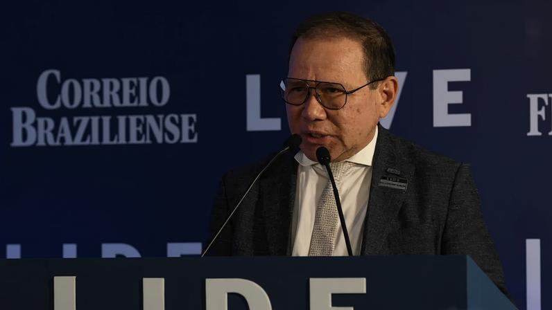 Presidente do BRB, defendeu papel da instituição após período de crise e afirma que banco projeta alcançar lucro de R$ 1 bilhão em 2028 - (crédito: Marcelo Ferreira CB/DA Press)