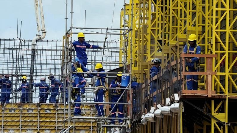 A pesquisa do IBGE considera empresas com cinco ou mais pessoas ocupadas e apresenta um panorama sobre emprego, remuneração, receitas, custos e tipos de obras executadas no setor - (crédito: CNI/Divulgação)