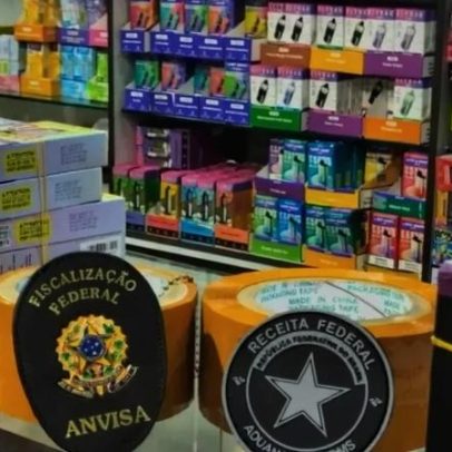 Anvisa apreende mais de 25 mil cigarros eletrônicos em operação