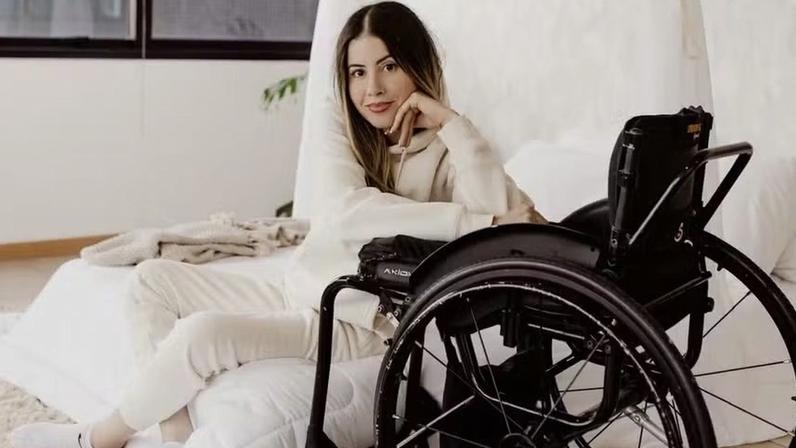 Melissa conta que os dois primeiros anos, após a lesão medular, foram os mais complexos