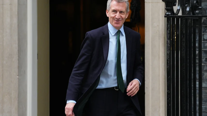 Dan Jarvis departs 10 Downing Street on June 12. Photographer: Carl Court/Getty Images