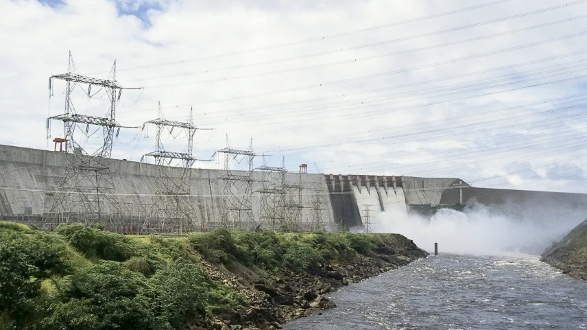 The Guri dam in the Bolivar state, Venezuela.