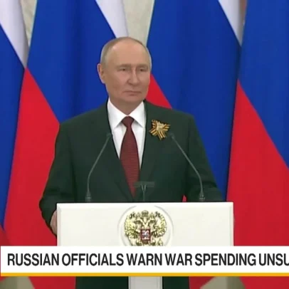 Autoridades alertam Putin sobre crise orçamentária por gastos de guerra