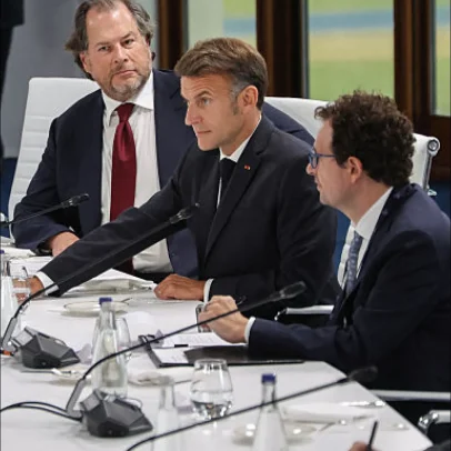Chefes de IA encontram líderes do G7 enquanto EUA restringem aliados