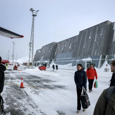 O aeroporto que transformou a Groenlândia