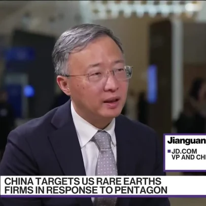 Shen da JD.com comenta perspectivas econômicas da China