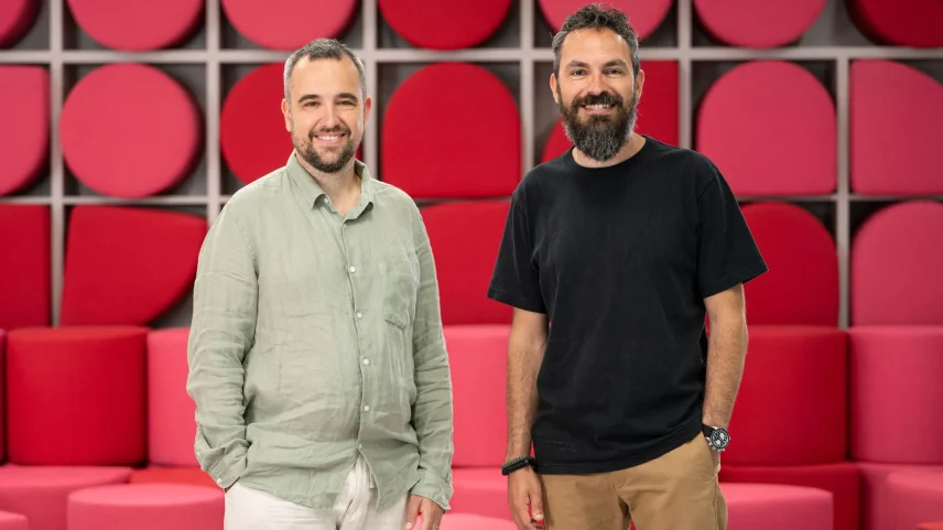 Factorial CEOs Bernat Farrero and Jordi Romero.