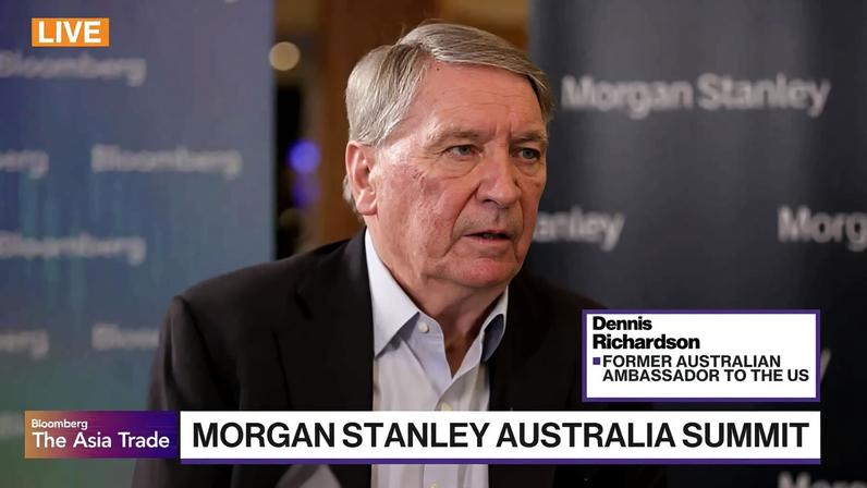Dennis Richardson at the Morgan Stanley Australia summit in Sydney