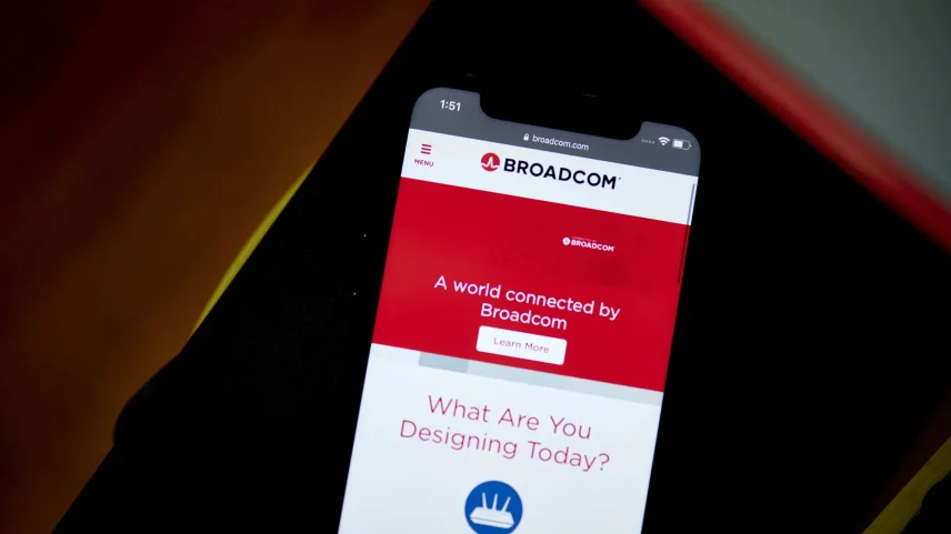 The Broadcom website.
