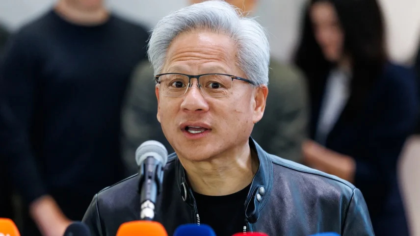 Jensen Huang in Seoul on June 8.