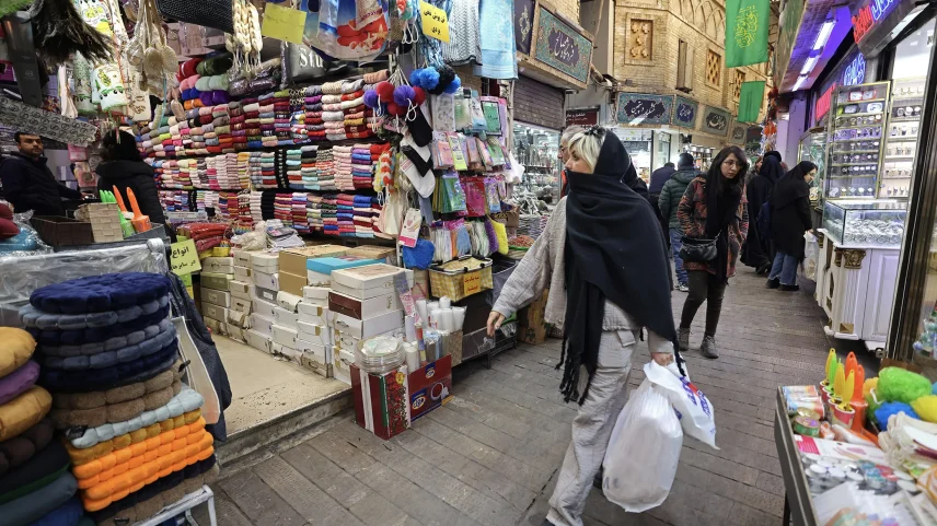 Shoppers at the Tajrish Bazaar in Tehran.