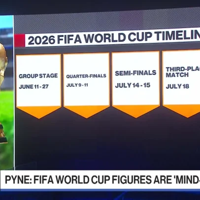 George Pyne, da Bruin Capital, diz que números da FIFA são impressionantes