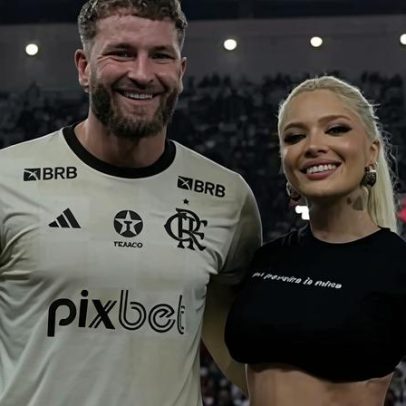 Karoline Lima é flagrada em treino de Léo Pereira, levantando suspeitas