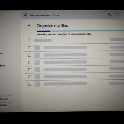 Ferramenta de limpeza com IA do Google Drive reduz 14 anos de acúmulo de arquivos