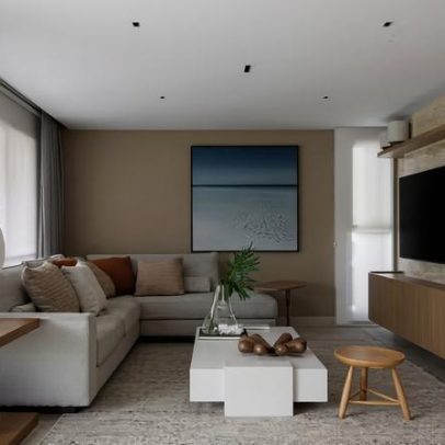 Como calcular a distância ideal entre sofá e TV