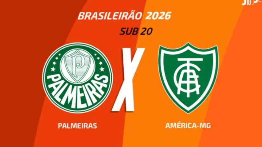Palmeiras segue invicto no Campeonato Brasileiro sub-20-
