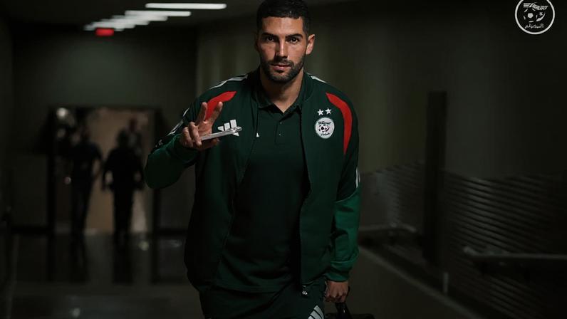 Luca Zidane com a Seleção da Argélia