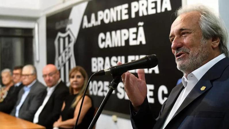 Luiz Antônio Alves Torrano é o presidente da Ponte Preta –