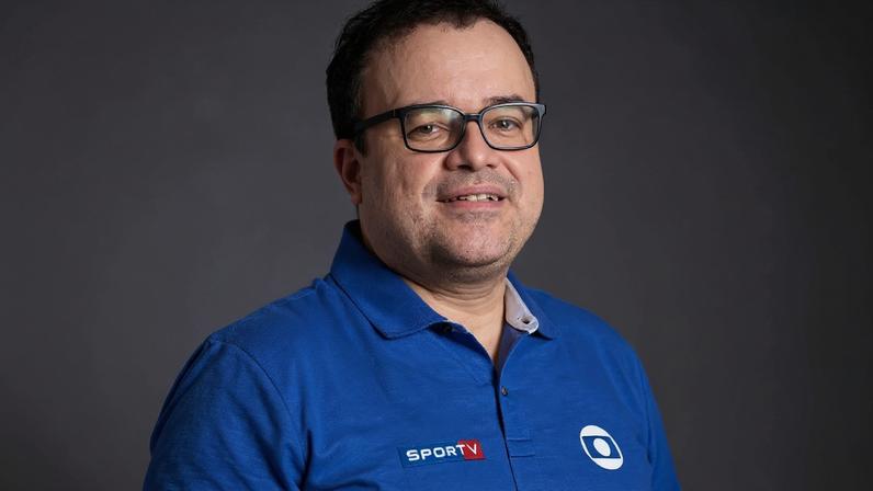 O narrador esportivo Everaldo Marques - Mauricio Fidalgo/TV Globo