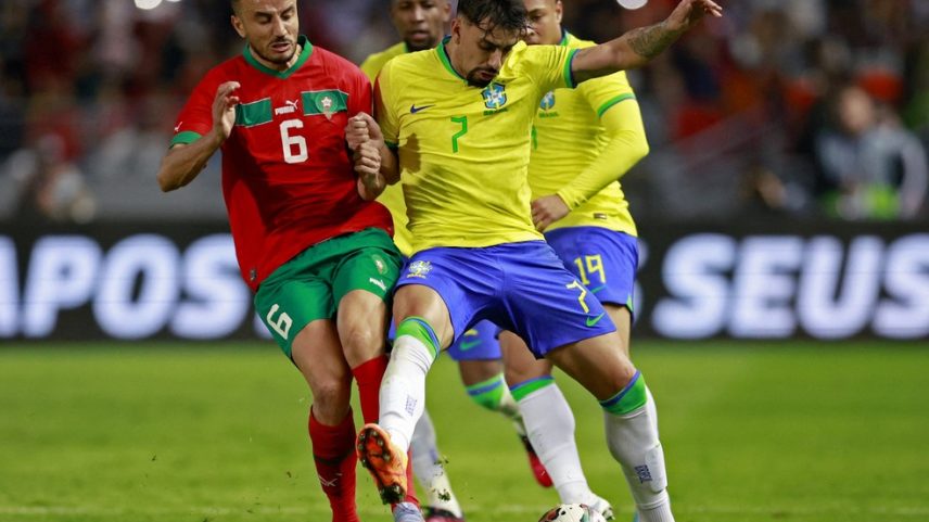 Amistoso Brasil X Marrocos em 2023 — Foto: Reuters