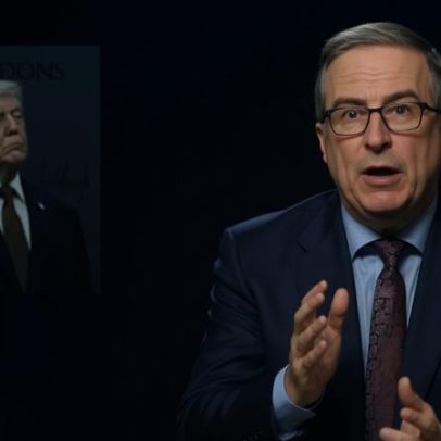 John Oliver critica perdões de Trump, dizendo que liberados voltariam às ruas por apoio