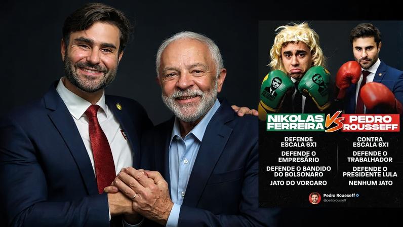 COMBATIVIDADE - Pedro Rousseff e Lula: missão de proteger e defender o presidente, além de “fazer tudo” que o petista não pode fazer