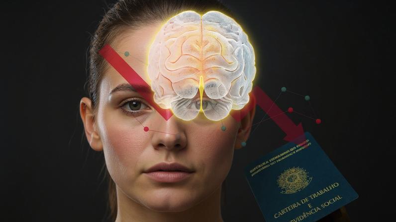 Saúde mental no trabalho – Ilustração: Banco de Imagens/PGT-MPT