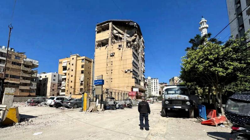 Consequências dos ataques israelenses após uma escalada de tensões entre o Hezbollah e Israel em meio ao conflito entre os EUA e Israel com o Irã, Líbano, 2 de março de 2026. REUTERS/Ahmad Al Kerdi