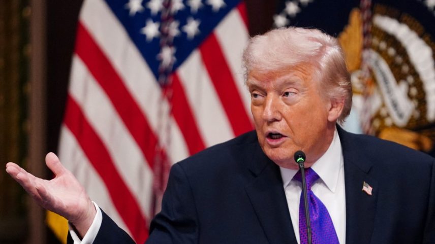O presidente dos EUA, Donald Trump — Foto: REUTERS/Nathan Howard