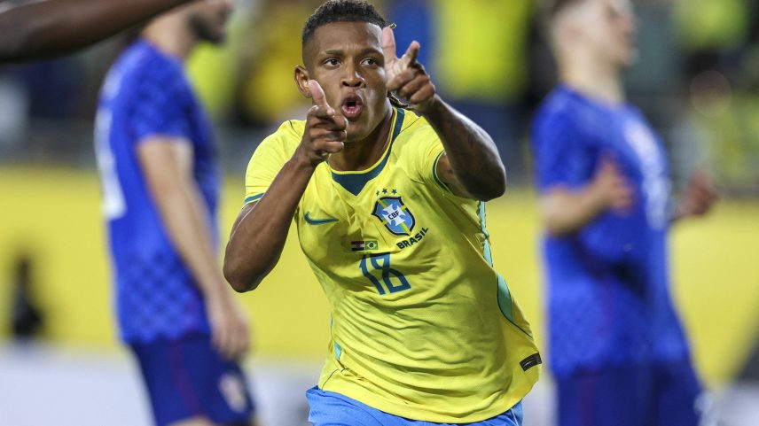 Danilo gol Brasil Croácia — Foto: Nathan Ray Seebeck-Imagn Images