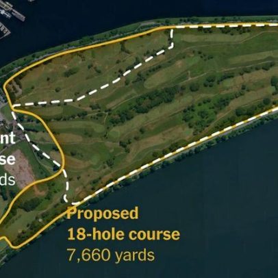 Trump planeja campo de golfe em Washington; moradores céticos