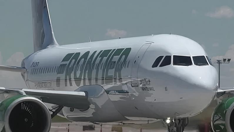 Avião da Frontier Airlines