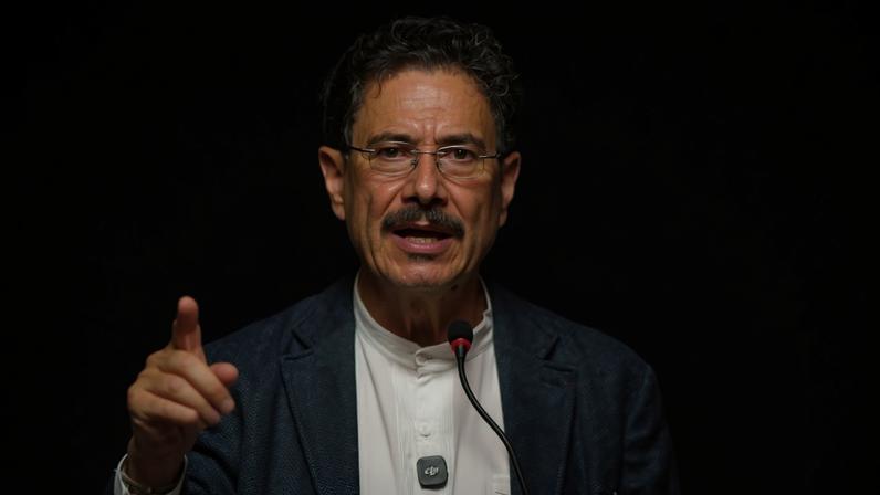 Candidato presidencial colombiano Iván Cepeda. Foto de maio de 2026. — Foto: REUTERS/Luisa Gonzalez